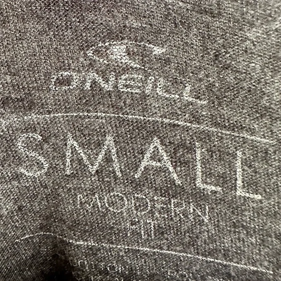 O’Neill Waves Gray Modern Fit Surfer BoarderTee Shirt Small - Picture 4 of 4